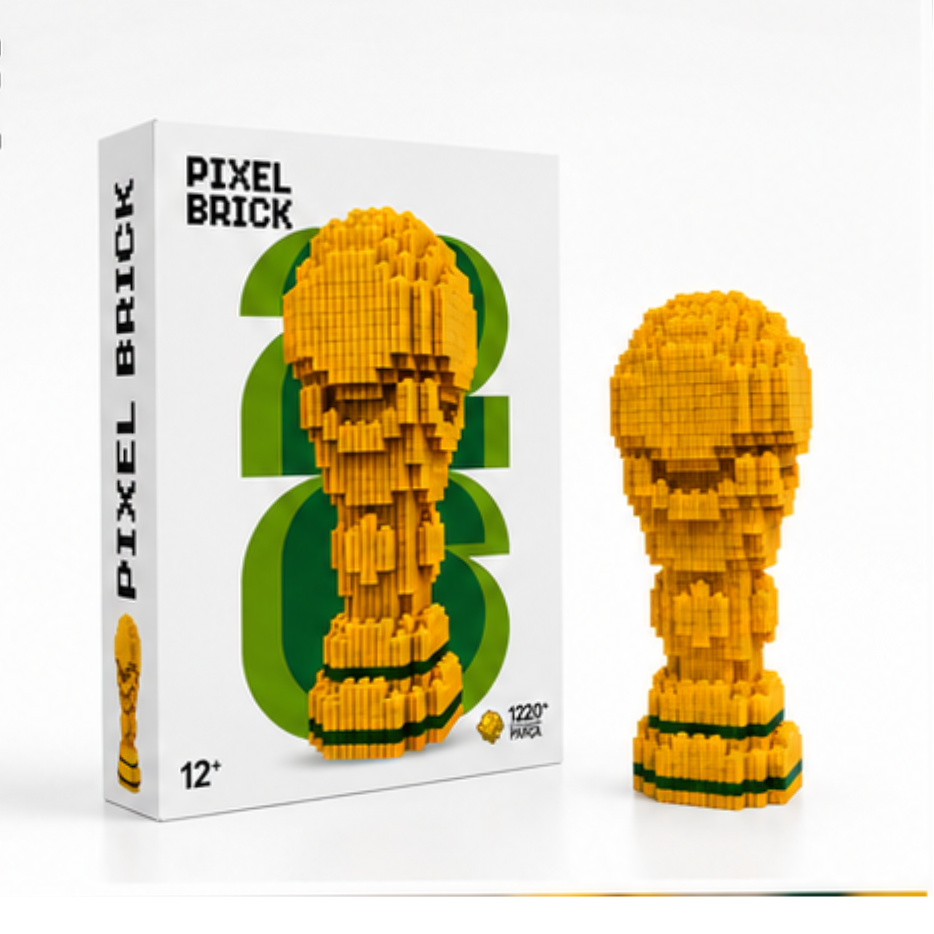 Dünya Kupası Pixel Bricks Mini Lego 1220 Parça