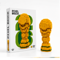 Dünya Kupası Pixel Bricks Mini Lego 1220 Parça