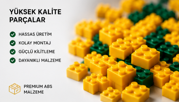 Dünya Kupası Pixel Bricks Mini Lego 1220 Parça